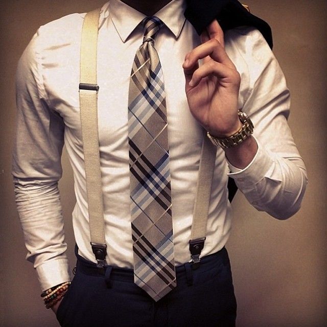 How to Have Your Way with White Suspenders - JJ Suspenders