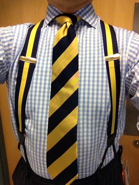 YELLOW IS PERFECT FOR A FELLOW - JJ Suspenders
