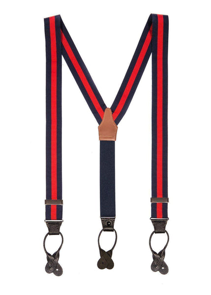 Very Cherry Spotted Red And White Suspenders Jj Suspenders