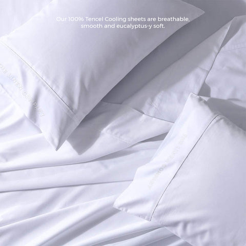 Eucalyptus Sheets are temperature-regulating, moisture-wicking and hypoallergenic