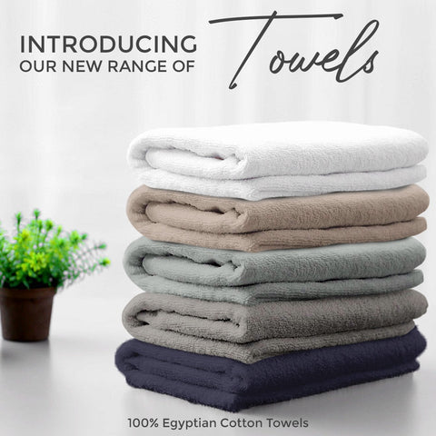 Egyptian cotton towels
