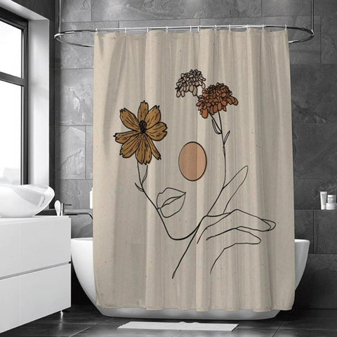 Stylish shower curtains