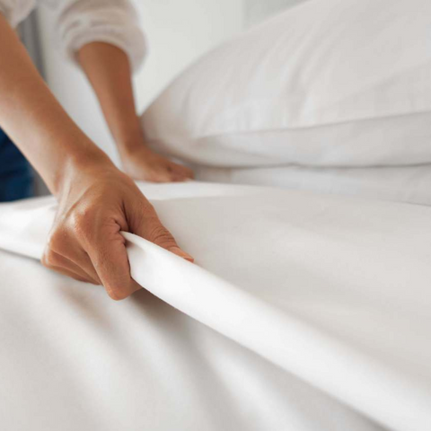 Making your bed in the morning is the perfect way to start your day