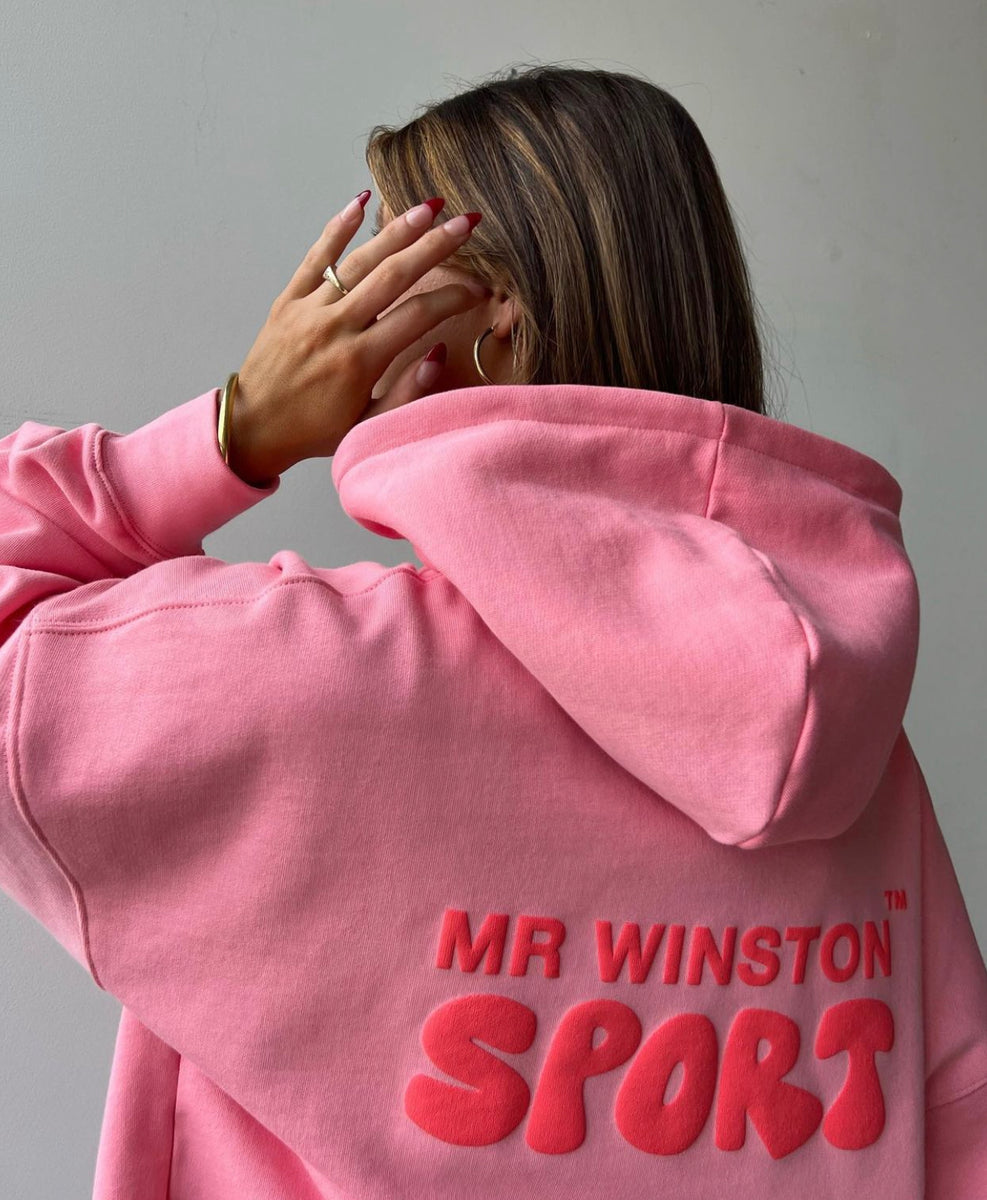 Mr Winston Puff Hoodie - Vintage Pink – HYPEBEAST NZ