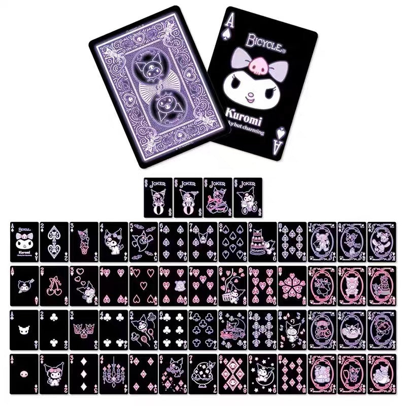 Authentic Sanrio product kuromi poker one set | EverythingCuteClub