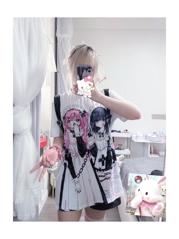 Anime Print T Shirts