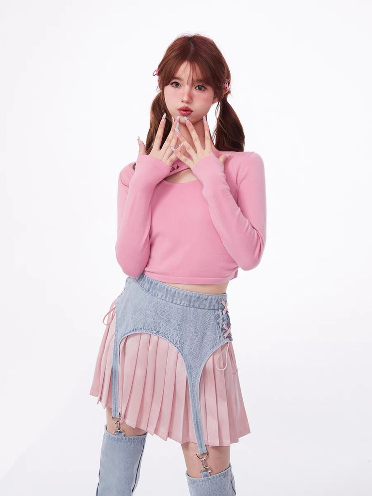 Korean Style Formal Skirt Casual Skirt Office Skirt High Waist Skirt Mini  Skirt with Safety Pants Black Colour Womens Fashion Bottoms Skirts on  Carousell