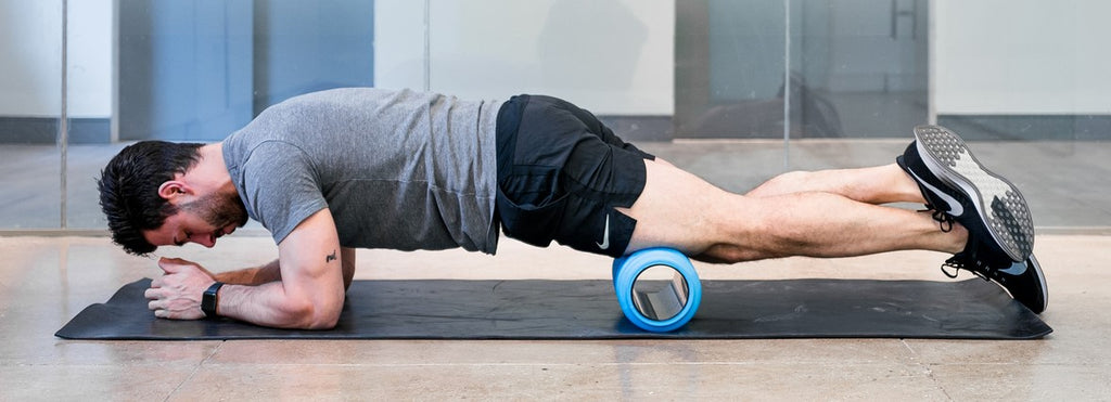 foam roller rouleau auto massage quadriceps