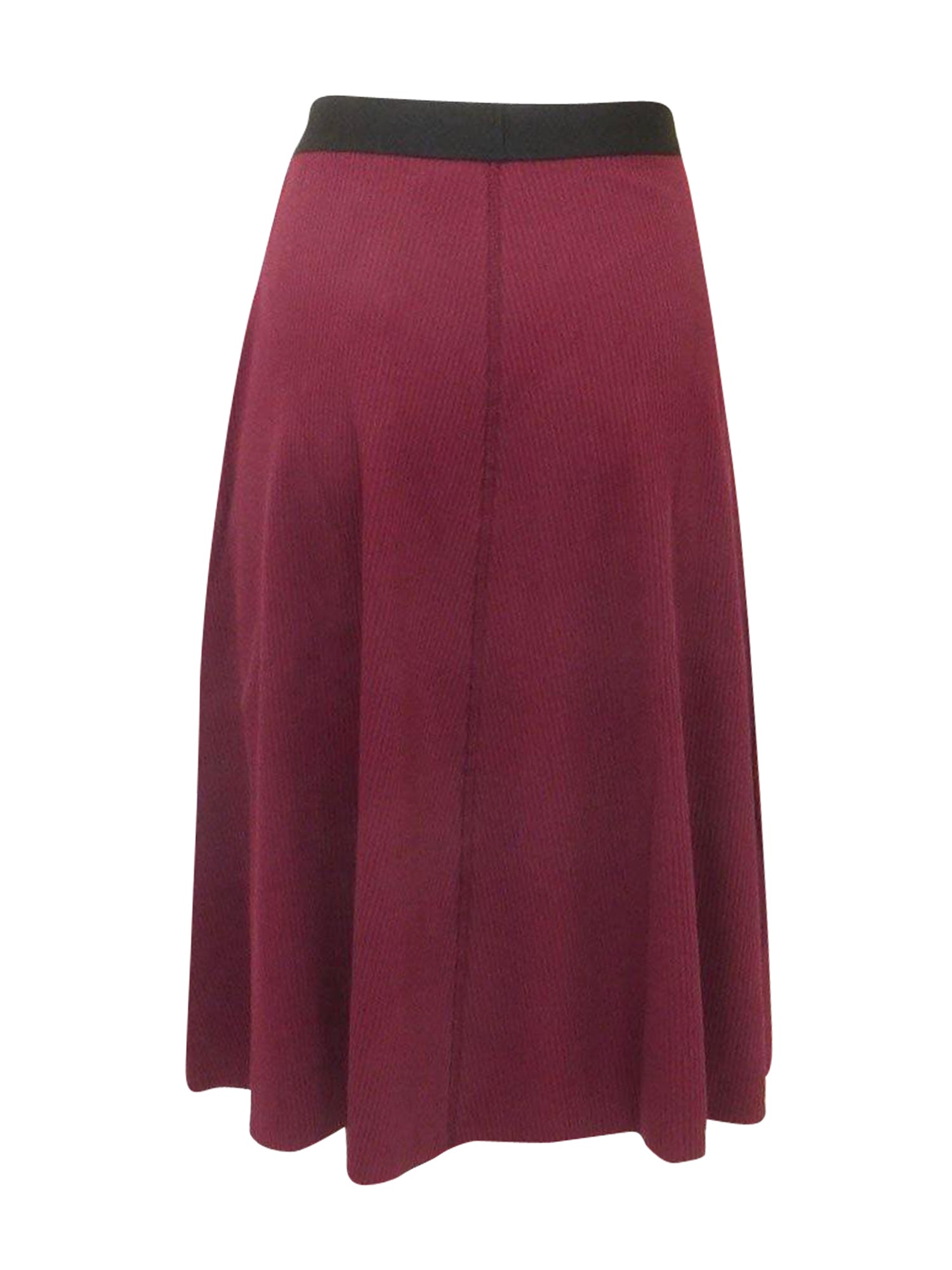 Nala Ribbed Skirt Set - Burgundy