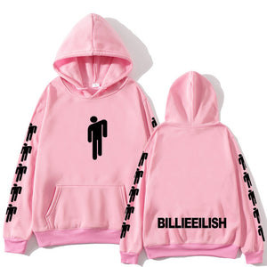 pink billie eilish hoodie