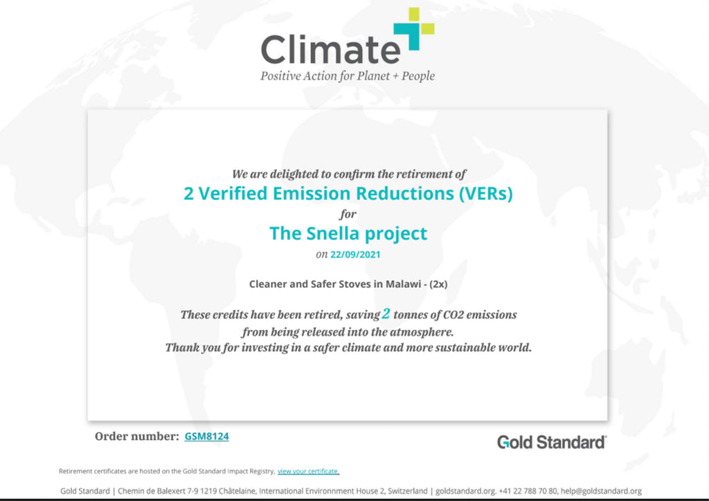 Verified emission reductions