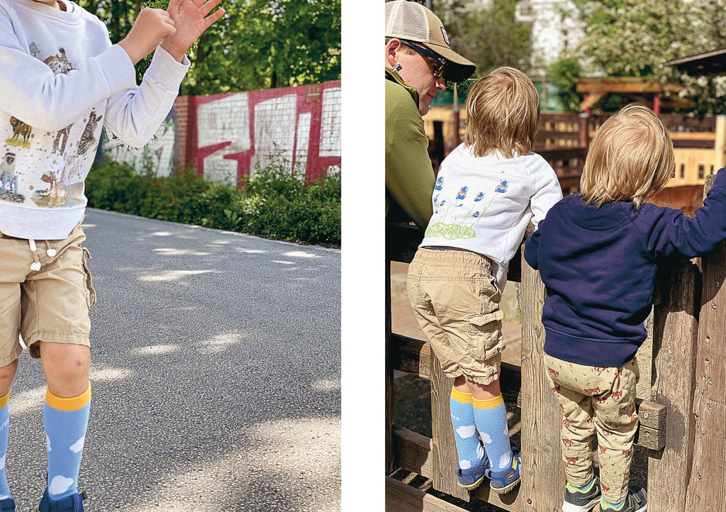 Kinder im Mauerpark in Berlin