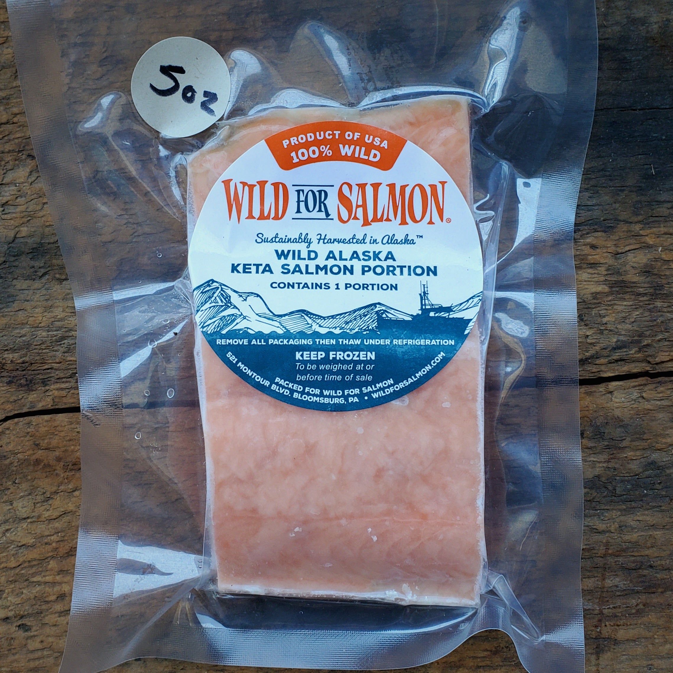 Frozen Wild Alaskan Keta Salmon (boneless, skin-on) – Village Farmstand