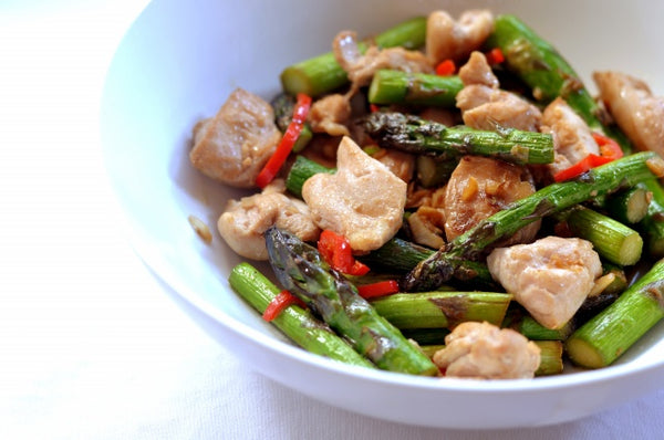 Irene's Thai inspired Chicken & Asparagus Stir-fry – Urban Harvest