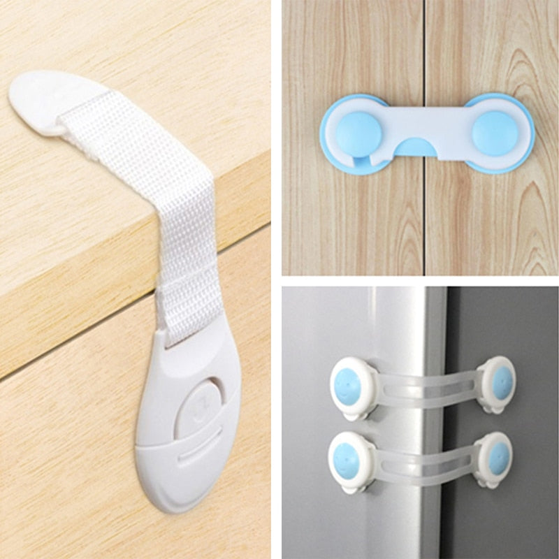 10pcs Child Safety Cabinet Lock Baby Proof Security Protector