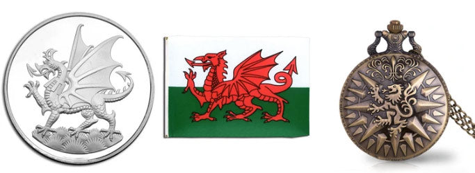 Welsh dragon selection