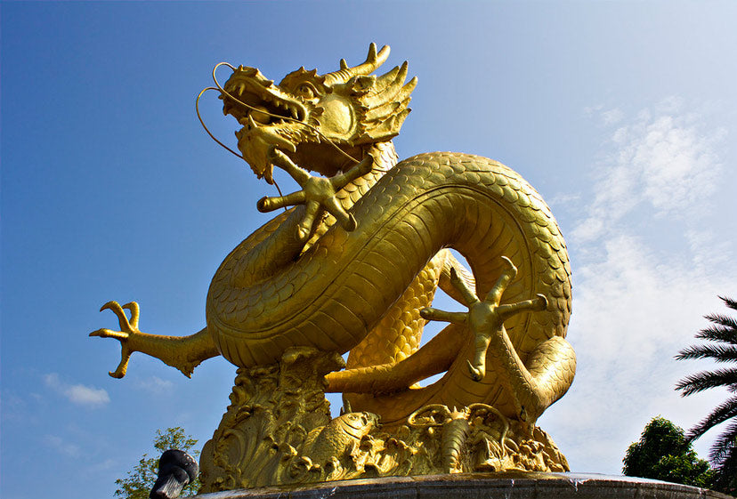 Thai Dragon Statue