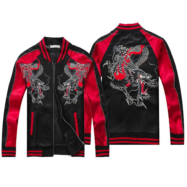 Double Japanese Dragon Jacket | Dragon Vibe
