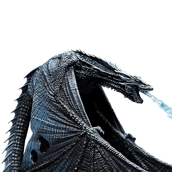 game of thrones viserion ice dragon deluxe action figure box