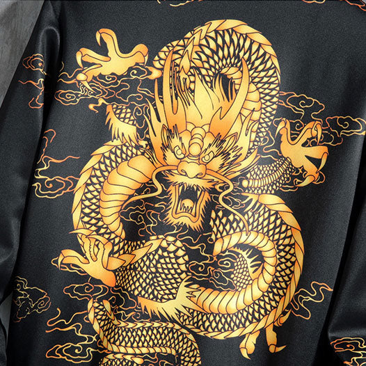 Gold Dragon Jacket | Dragon Vibe