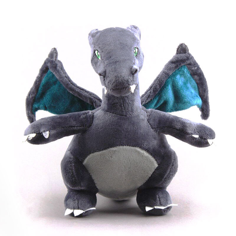 Grey Stuffed Dragon | Dragon Vibe