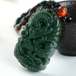 Jade Dragon Pendant