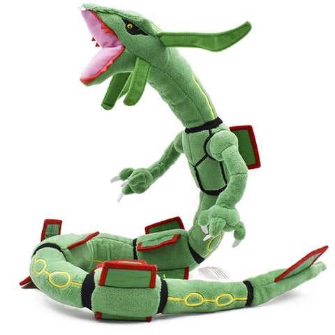 Pokemon Center Shiny Rayquaza Mega Dragon soft toy plush 80cm long wit –  Happy Kong NZ