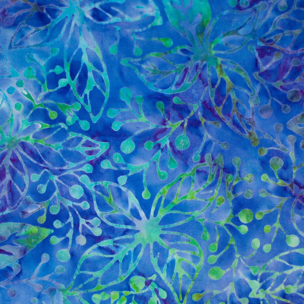 Cotton Batik Sailboats Water Ocean Lake Summer Blue Cotton Batik Fabric  Print by the Yard (MASB44
