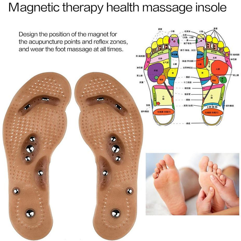 Acupressure Foot Insole - Magnetic 