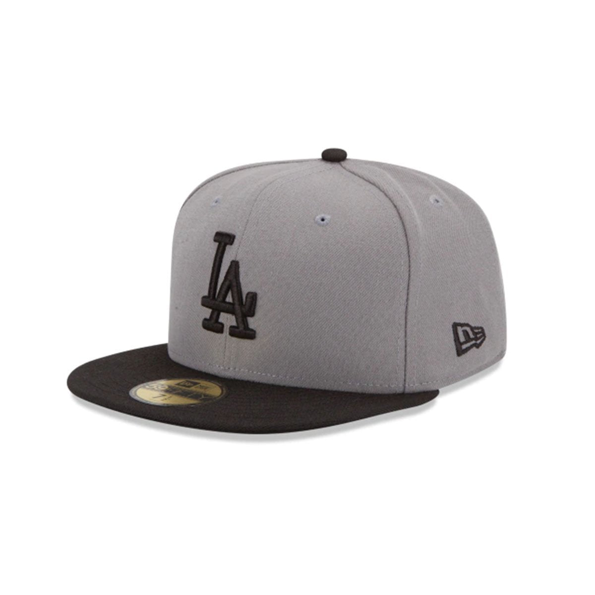 LOS ANGELES DODGERS MLB BASIC 59FIFTY FITTED GRAY/BLACK