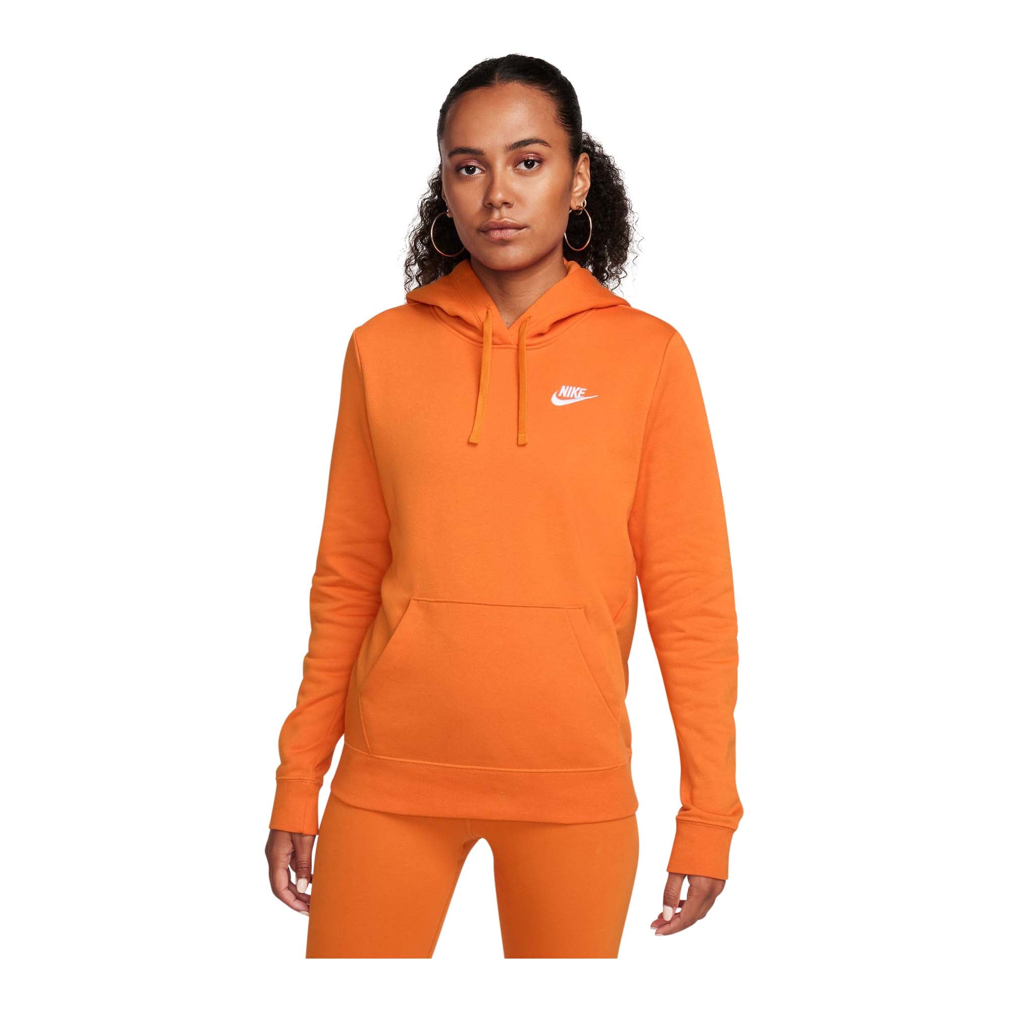 Womens Nike Yoga Luxe Cropped Fleece Hoodie