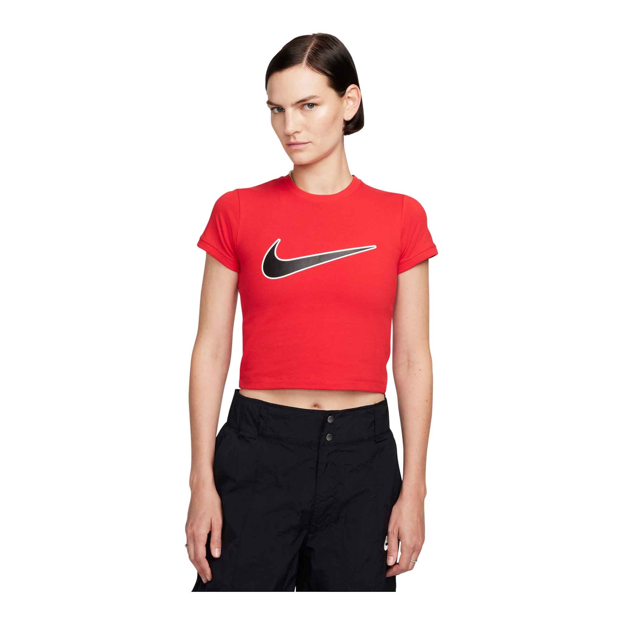 Nike Sportswear Women's French Terry Crew-Neck Crop Top
