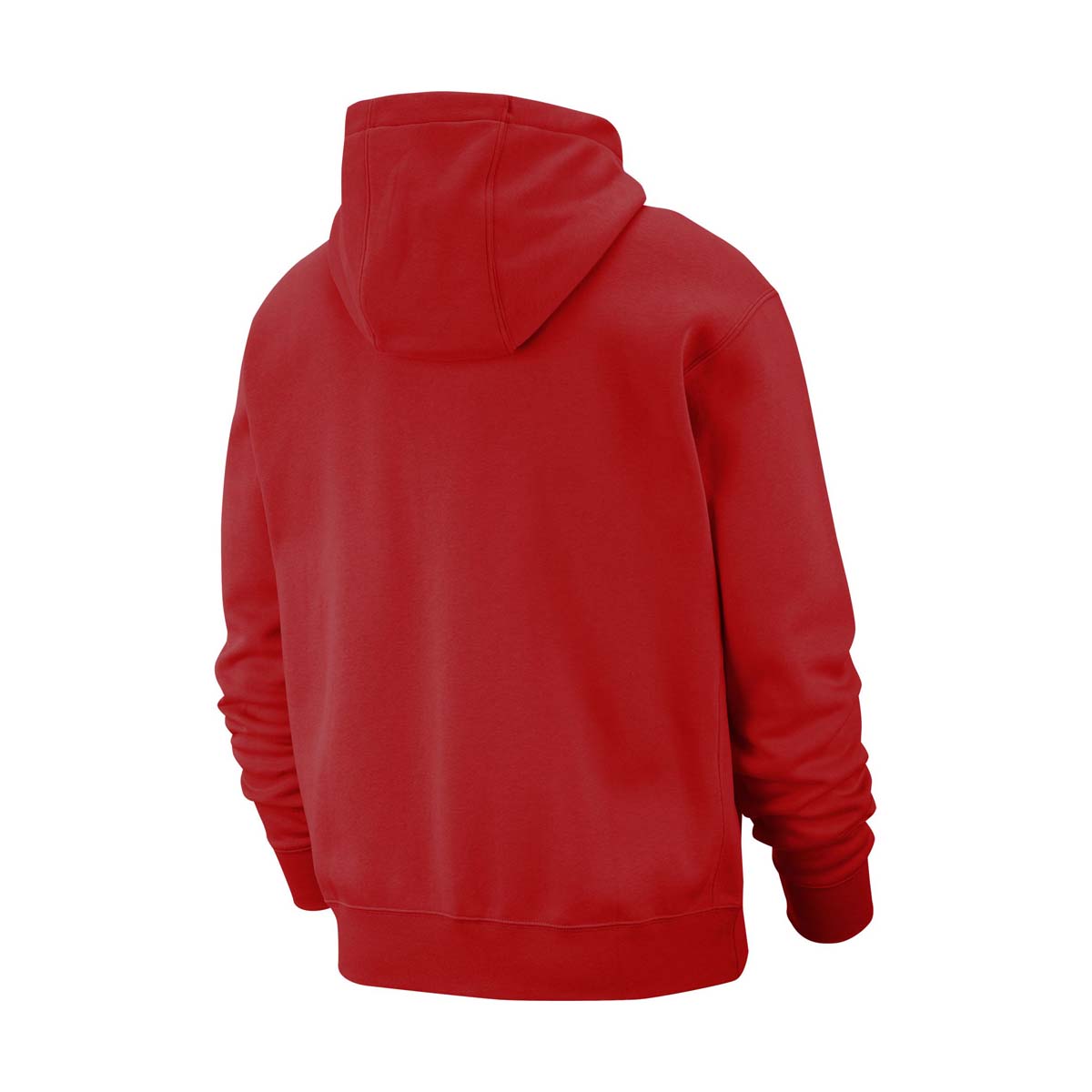 Nike Men's Sportswear Club Fleece Full-Zip Hoodie BV2645-657 - University Red/University Red/White - M