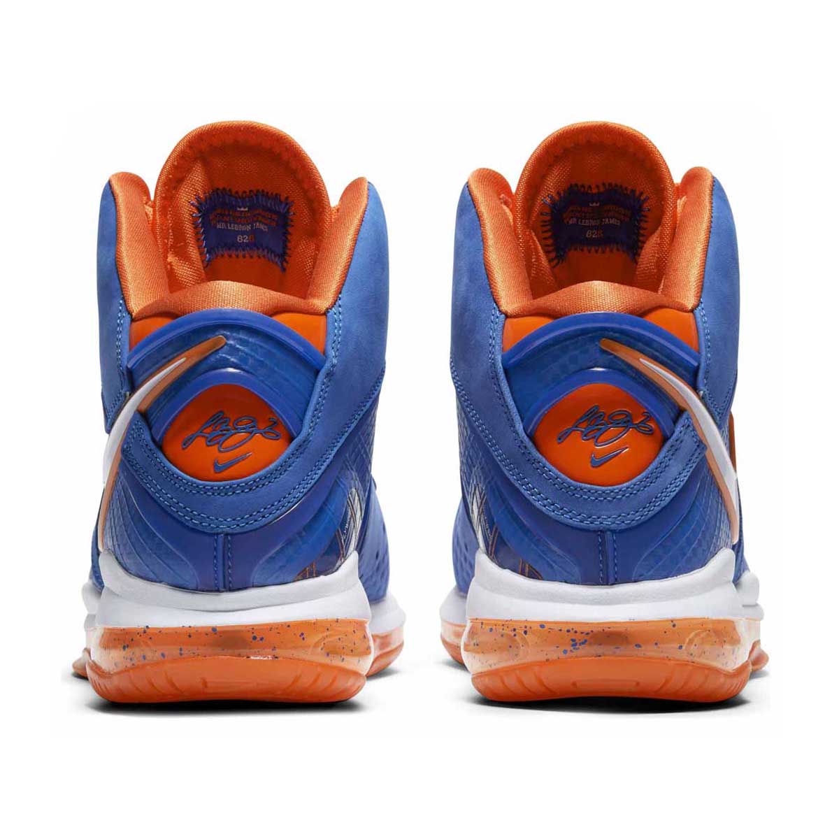 Siempre Excavación Gracias por tu ayuda LeBron 8 'Blue/Orange' Men's Shoe - Millennium Shoes