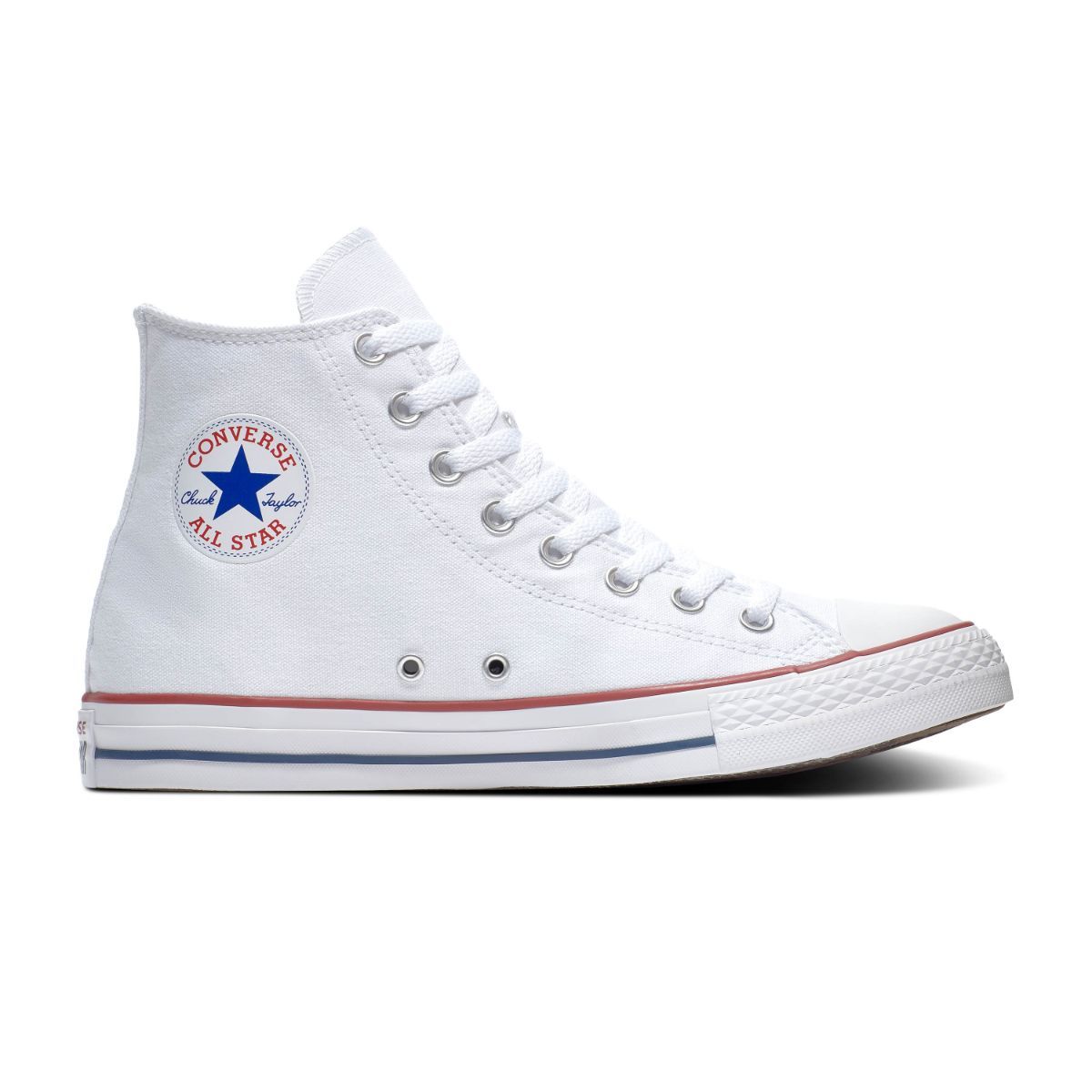 Reden Medaille backup Chuck Taylor All Star White High Top - Millennium Shoes