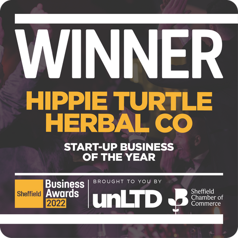 Hippie Turtle Herbal Co Award Winning Business Icon