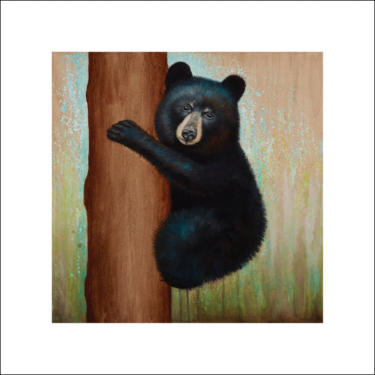 Tanguns Bear - Black Bear Hair Calligraphy & Big Canvas Brush