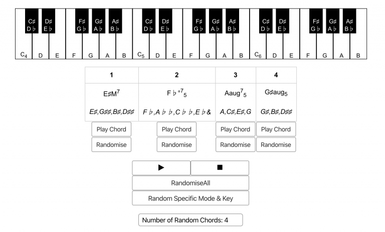 6 Really Good Free Random Chord Progression Generators