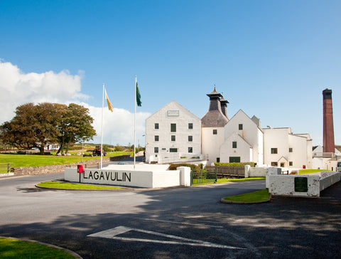 Lagavulin distillery Islay