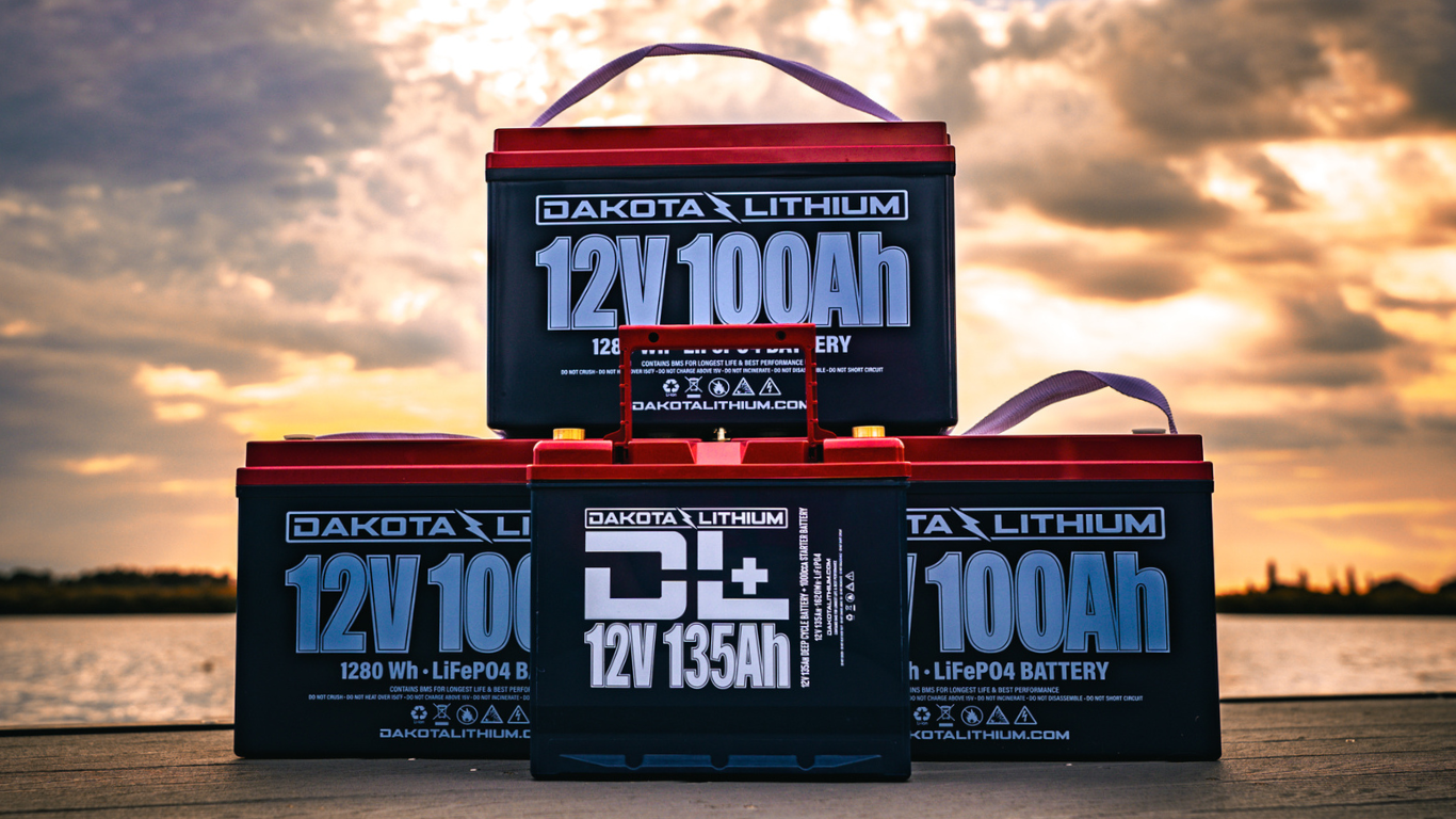 100AH Dakota Lithium Trolling Motor Batteries