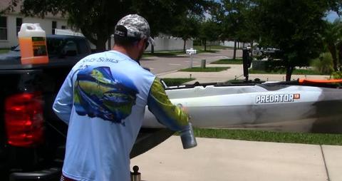 Kayak Cleaner  Quick Tip to Easily Clean Your Kayak