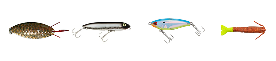 Change lures from kayak