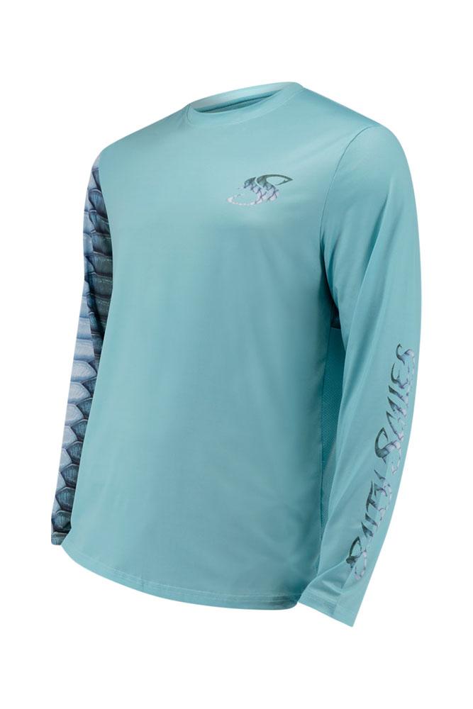 Striper Scale Armor Performance Long Sleeve XS,SaltyScales