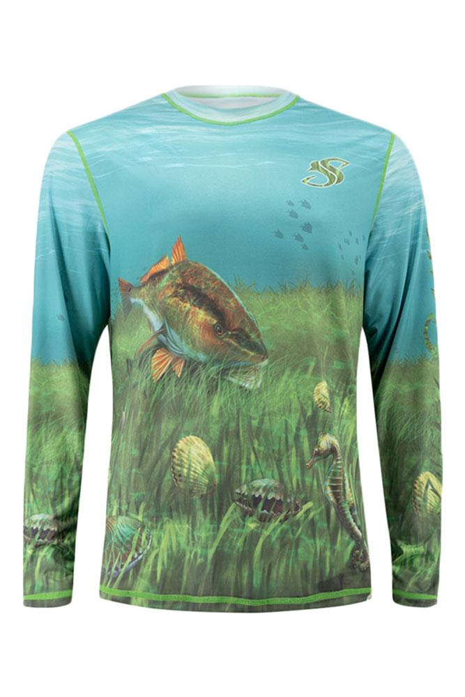 Performance Fishing Shirt Long Sleeve UPF 50+ (Native Fly), XXXL