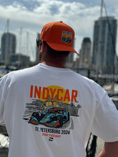 St Pete Racing Team tee – For the Bay Clothing Co.