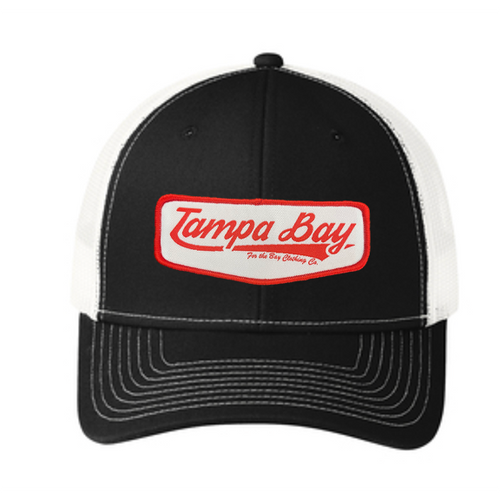 YOUTH Tampa Bay Hockey Oval Patch Hat – For the Bay Clothing Co.