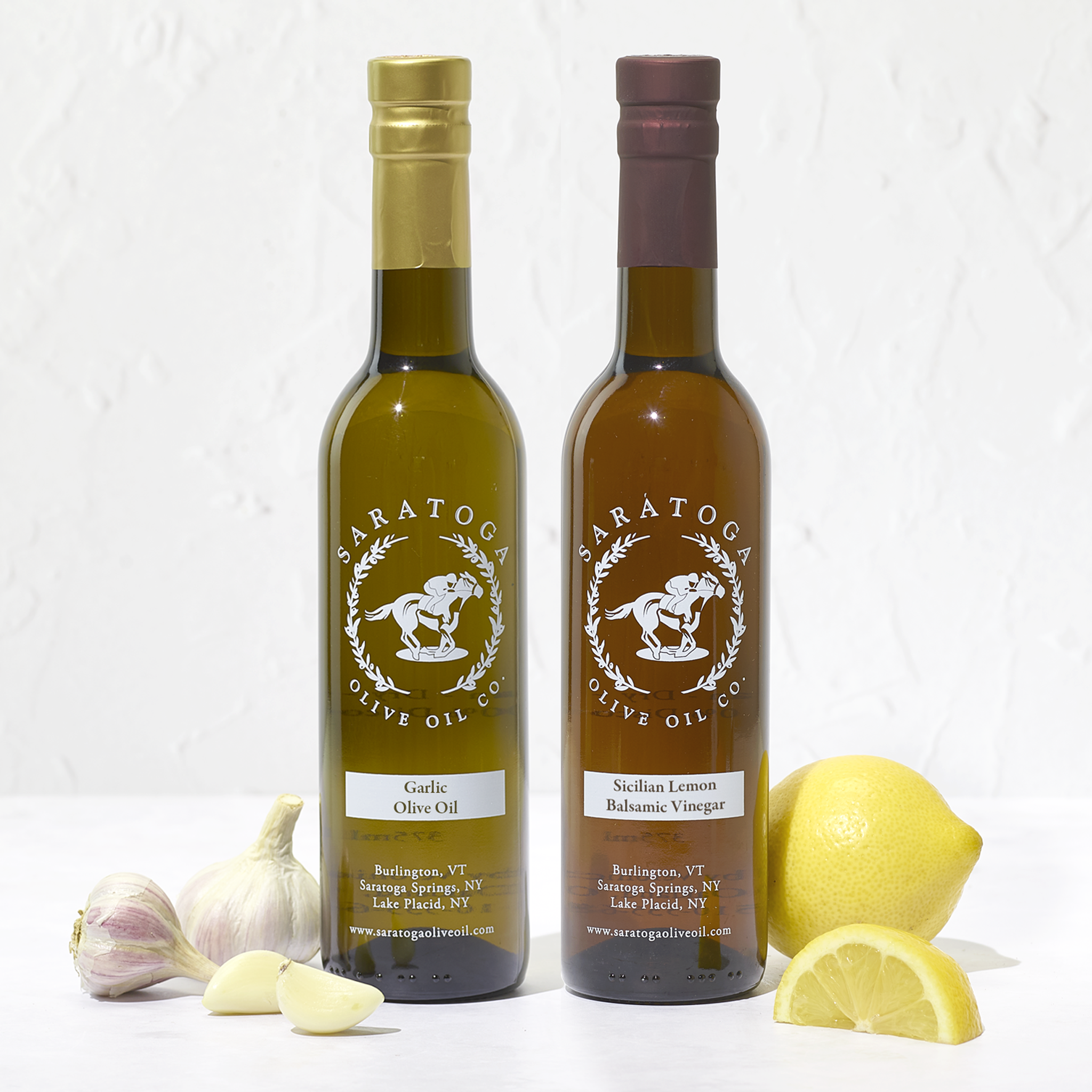 Garlic Olive Oil & Sicilian Lemon Balsamic Pair