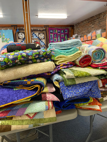 Quilt donations for Southern Oregon fire victims.