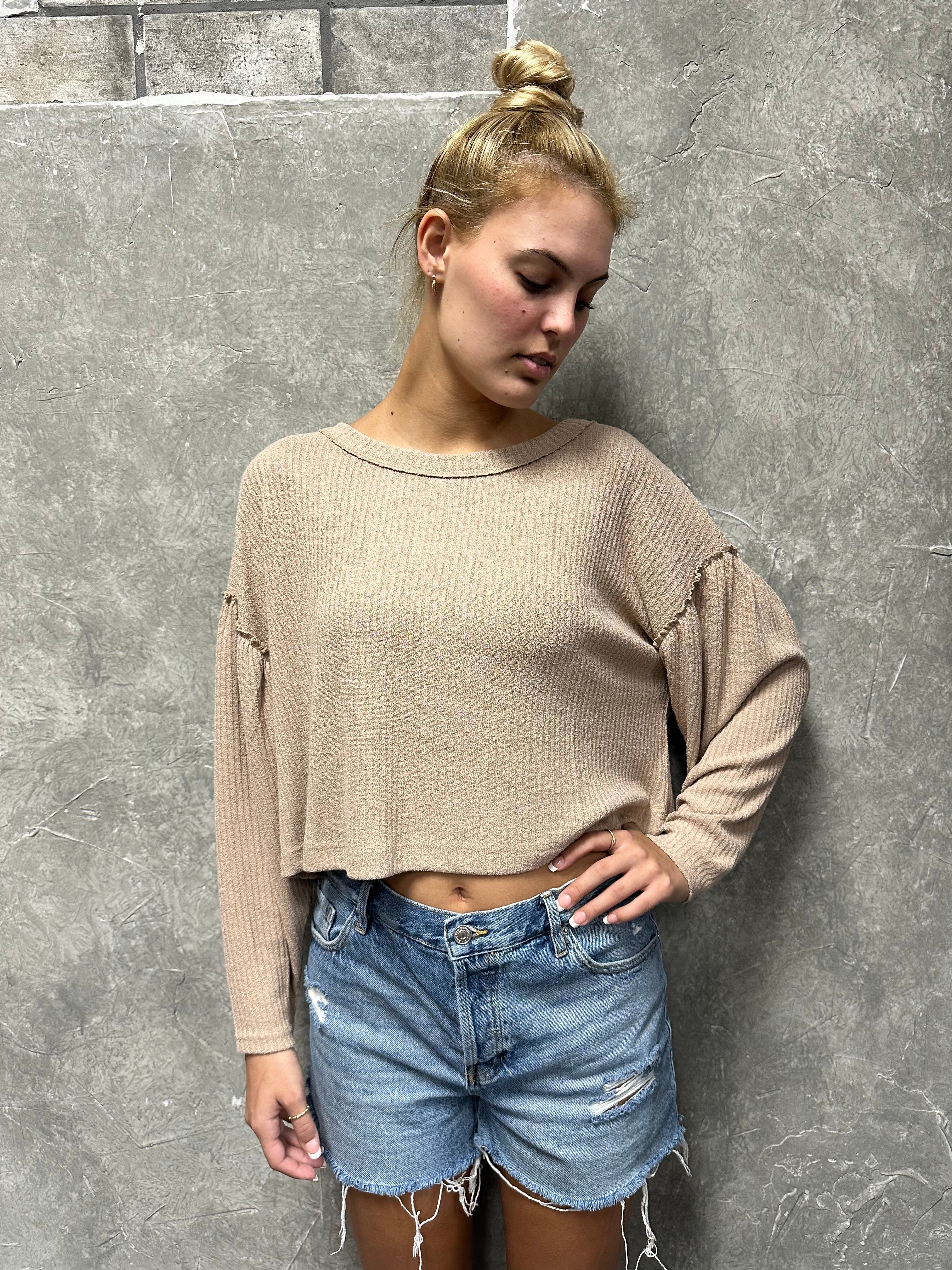 Melody Ribbed Crop Top