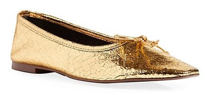 schutz-arissa-crinkled-metallic-leather-ballet-flats